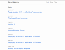 Tablet Screenshot of kerrygallagher.co.uk